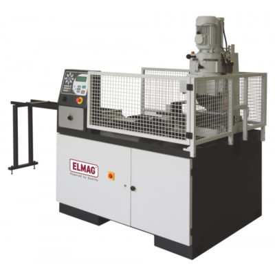 ELMAG VA 370 L típusú függőleges hidraulikus CNC körfűrész gép